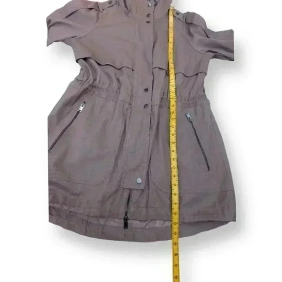 MO-KA by Santa Fe Apparel Anorak Hooded Jacket Dusty Rose Womens Large NWT - Picture 3 of 10